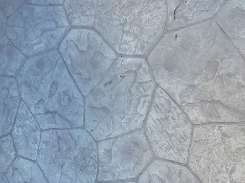 スタンプコンクリ仕上げ